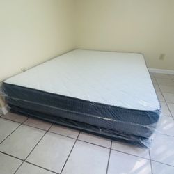 New Full Mattress And Boxspring Set FREE SAME DAY DELIVERY