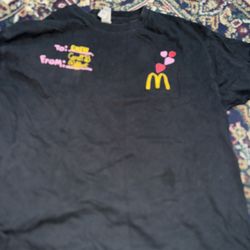 McDonalds Crew Cardi B Offset Black Promo Valentines Tshirt