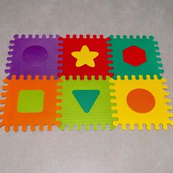 Infantino Foam Puzzle Mat (6 Pieces