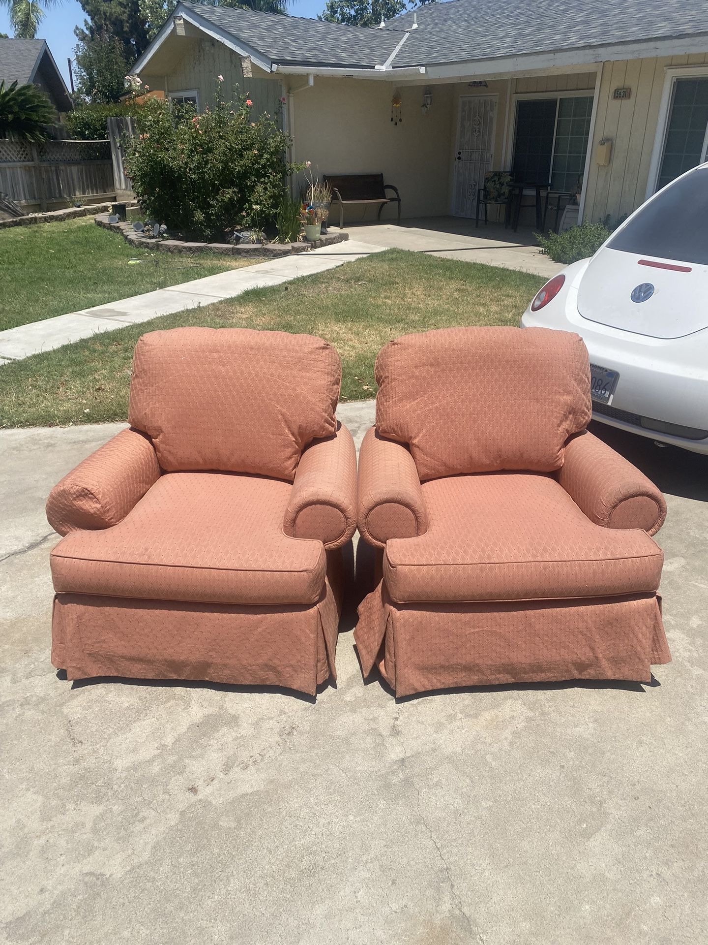 Set Of Two Thomasville Accent Chairs