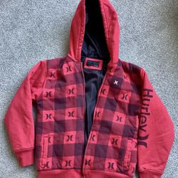 XL Boys Hurley Sweatshirt/jacket Hoodie 