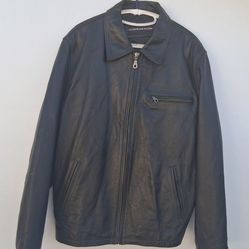 Leather jacket NICE Large