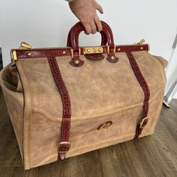 High End Brand Doctors Bag FormItalia Weekend Travel Bag