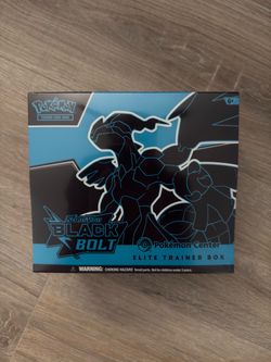 Black Bolt Pokemon Center Elite Trainer Box (Exclusive)