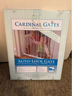 New in box baby/dog gate, purchased for $100