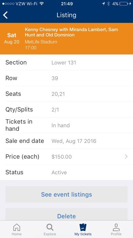 Kenny Chesney tickets