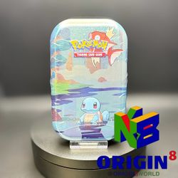 Kanto Friends Mini Tin Squirtle Pokemon Cards Products Pokémon Price Subject to Change Ship Available