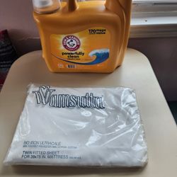 Twin Bed Sheets Set & Loundry Detergent Both New....both For Only $5