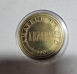 1990 Amateur Radio KB7ARN Challenge Coin