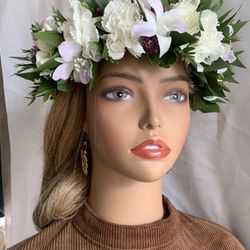 Fresh Floral Head Crown Made Daily