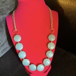 Delicate Sea Glass Stone Necklace