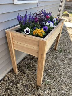 Cedar Raised Planter Boxes