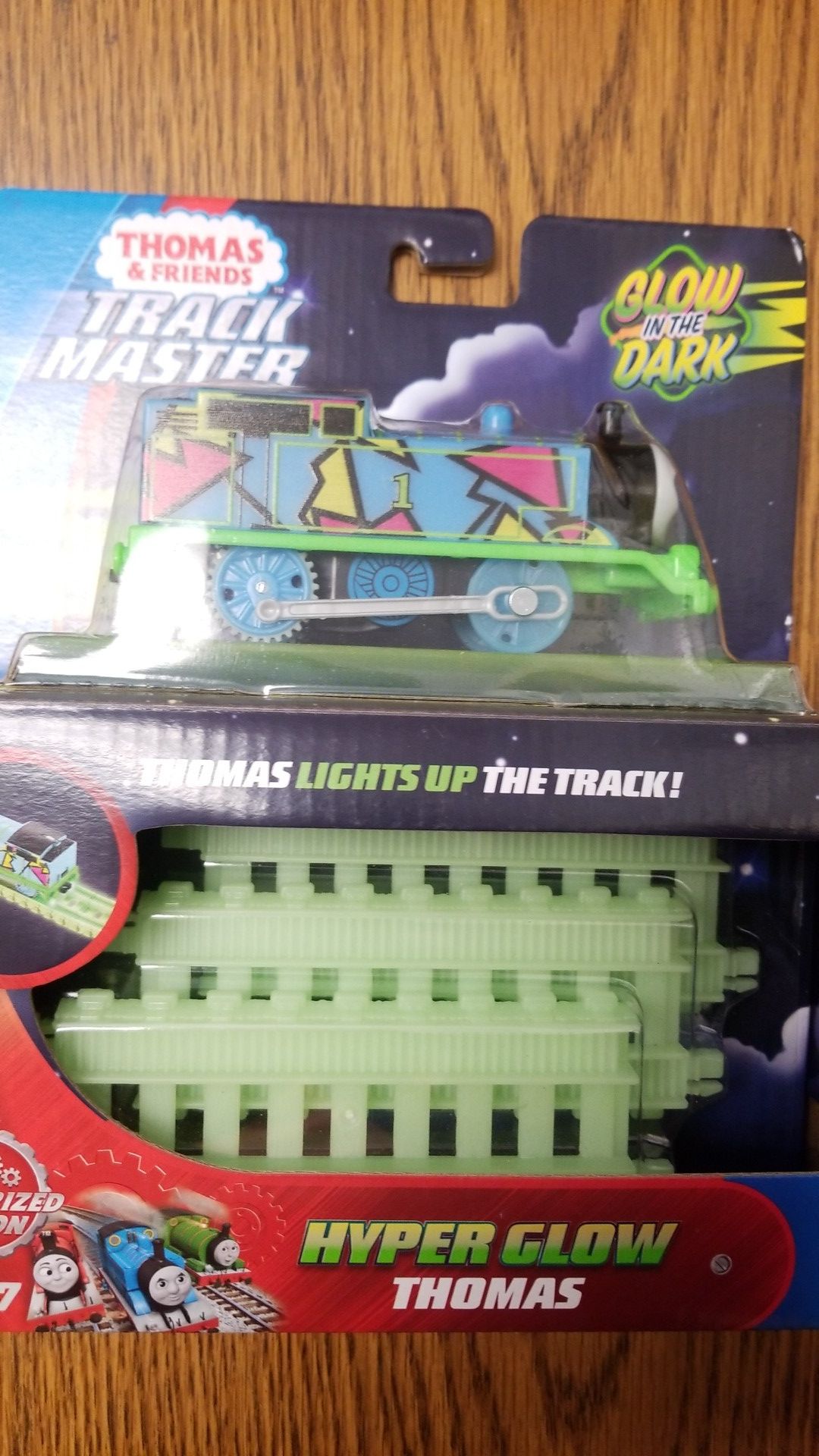 Thomas and friends train glow in the dark