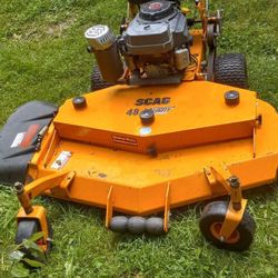 Scag 48 In Velocity Walk Behind Mower 16 Hp 