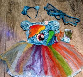 My Little Pony Rainbow Dash Girls Costume
