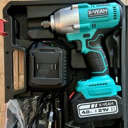 X-YEAH 1/2" Impact Gun Battery Powered