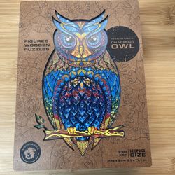 Unidragon Wooden Owl Puzzle
