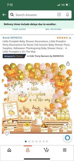 Baby Shower Decorations