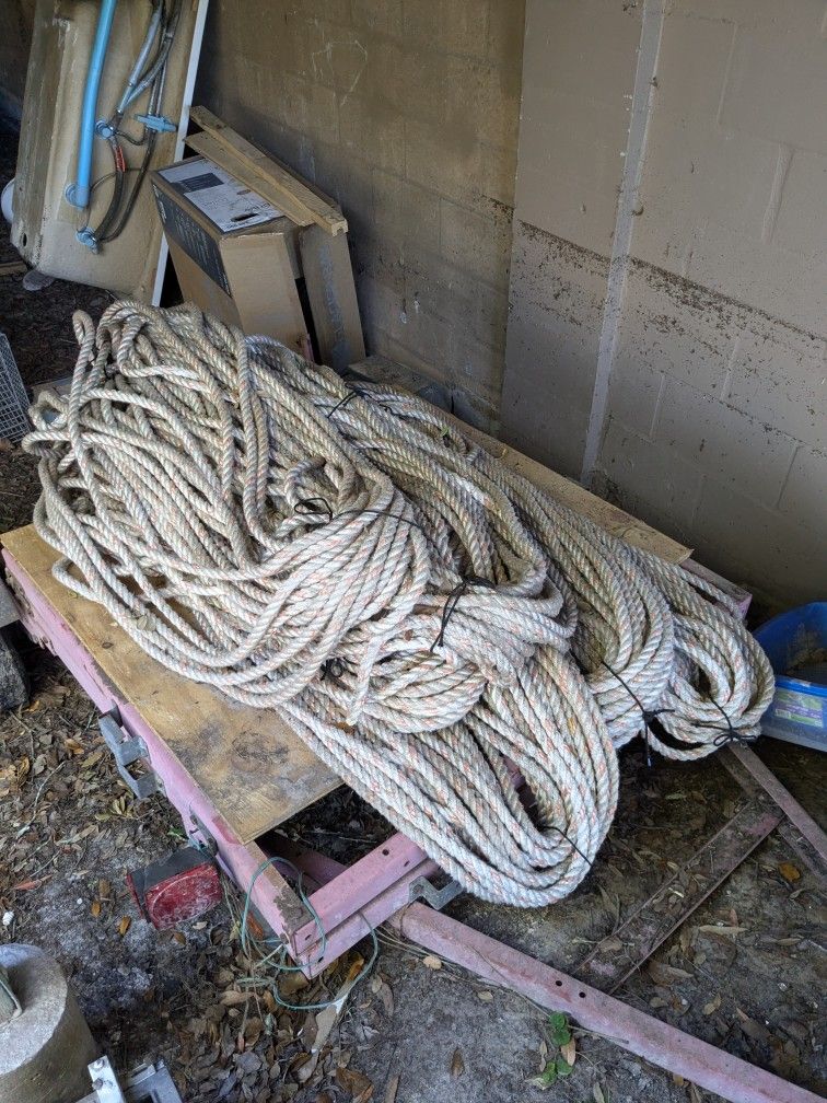 3/4" Rope, Lightly Distressed, 220 Ft Per Coil