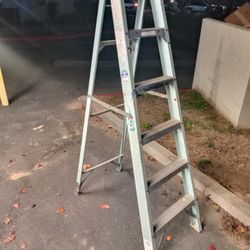 Werner Fiberglass OSHA Approved 6ft Ladder 