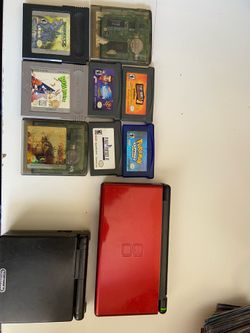 Nintendo Gameboy and Ds + games