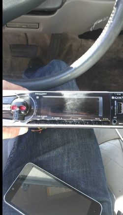 Sonny 52w×4. Car audio deck