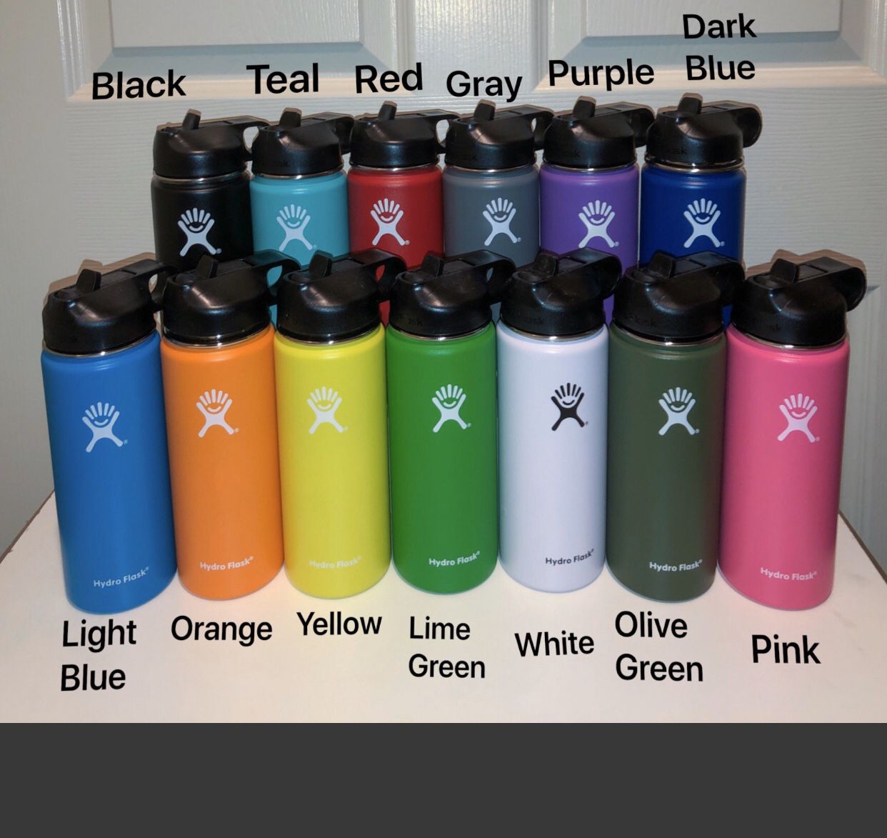 Purchase One (1) 18oz Hydro Water Flask Bottle