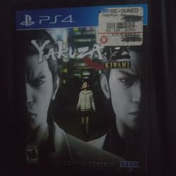 Ps4 Yakuza Kiwami steelbook