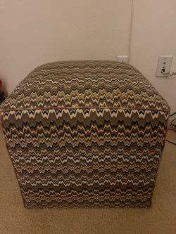 Rare Missoni for Target Chevron Cube Ottoman Pout - 18