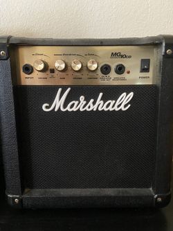 Marshall 10CD And Squier SP10