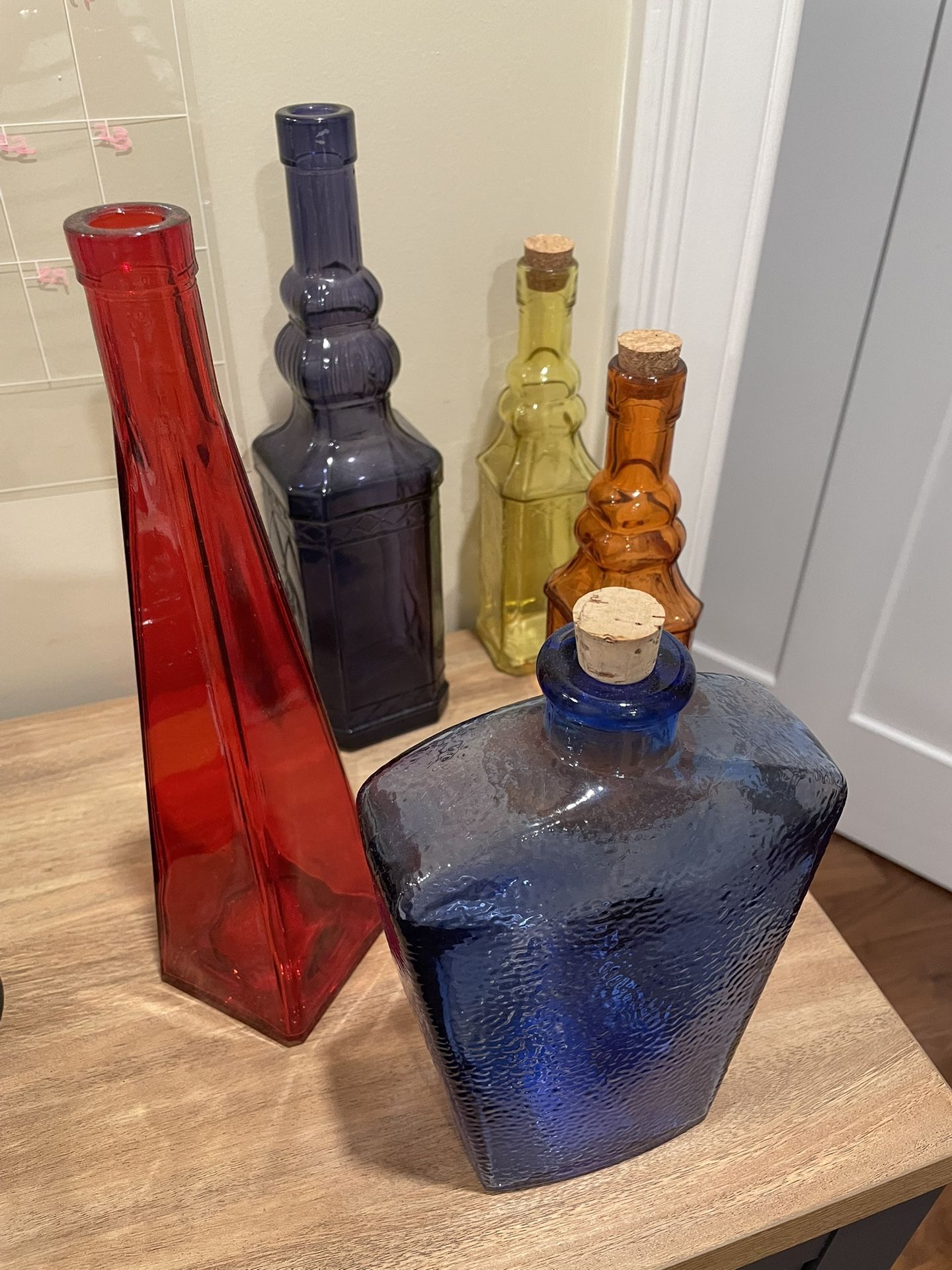 Glass Bottles Home Decor