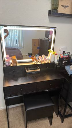Black vanity