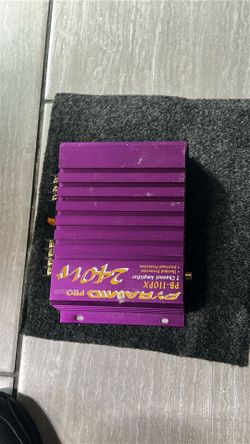 240 w pyramid amp