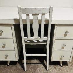 Vintage Desk & Chair