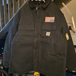 CARHART DUCKLINED WINTER JACKET.