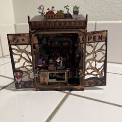 CuteBee Book Nook Fantasy Plant Shop