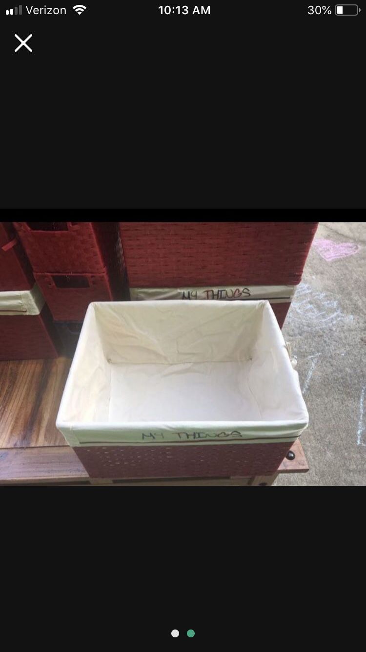 Baskets - Organizers for Toys