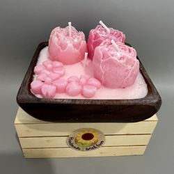 Handmade scented candle 