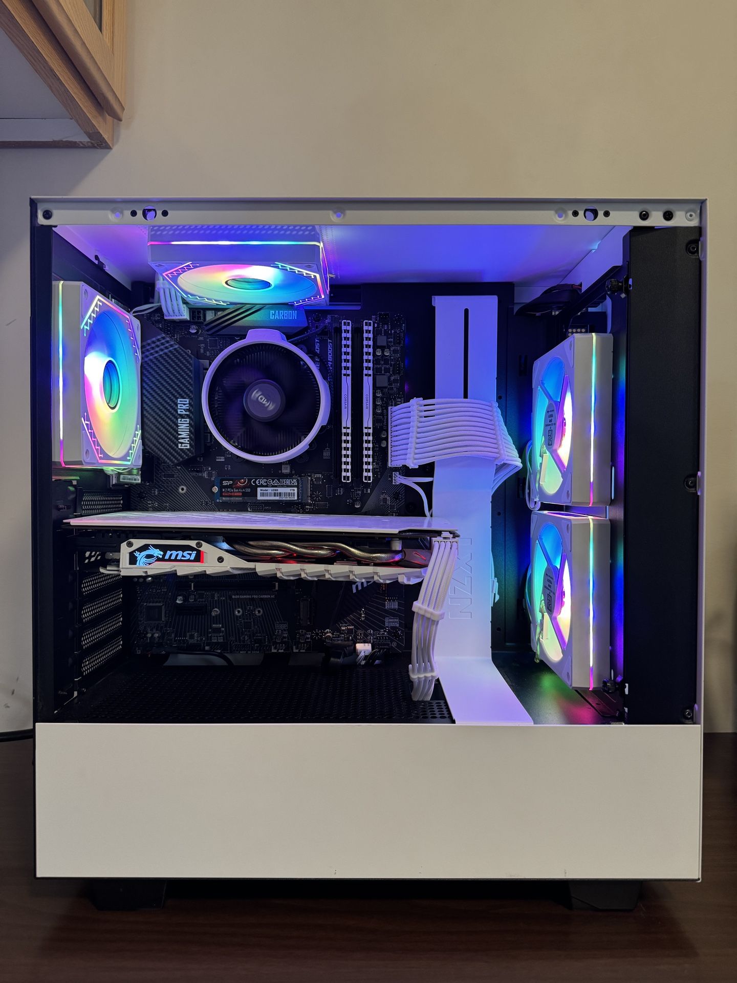 White Budget Gaming PC | Ryzen 5 3600 | GTX 1060 6GB | 16 GB RAM