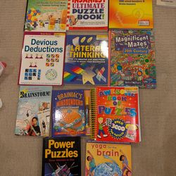 FREE - Puzzles and brain teasers books
