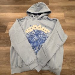 Nike light blue hoodie
