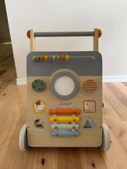 Janod Sweet Cocoon Multi Activity Baby Push Walker