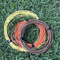 Number 8 Gauge Yellow,brown,and Orange  120ft A Roll  Asking For 150$