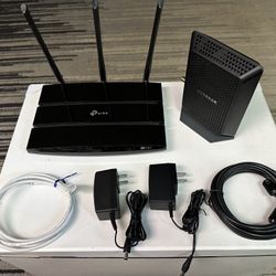 TP-Link AC1750 Wireless Router with Netgear CM700 Cabel Modem