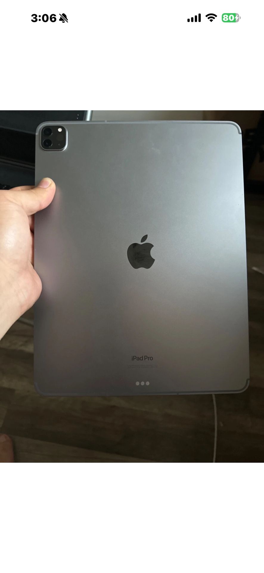 I Pad Pro 12.9 Inches 6th WiFi Cellular . Used In Good Condition