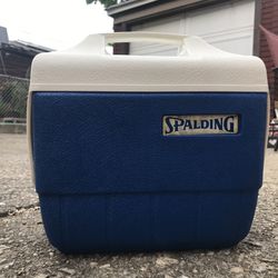 Vintage 80s Spalding FlipTop Cooler