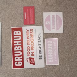 Grubhub Delivery Sticker