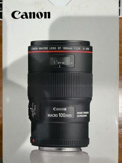 Canon 100mm macro 2.8l is usm