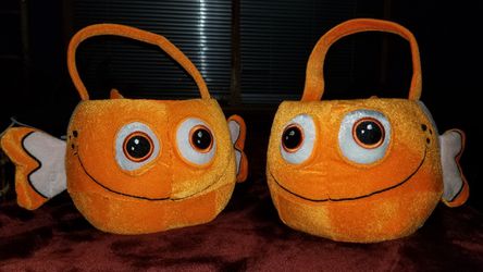 Nemo Halloween Trick-or-Treat(or Toy Storage) Baskets ($10 each)