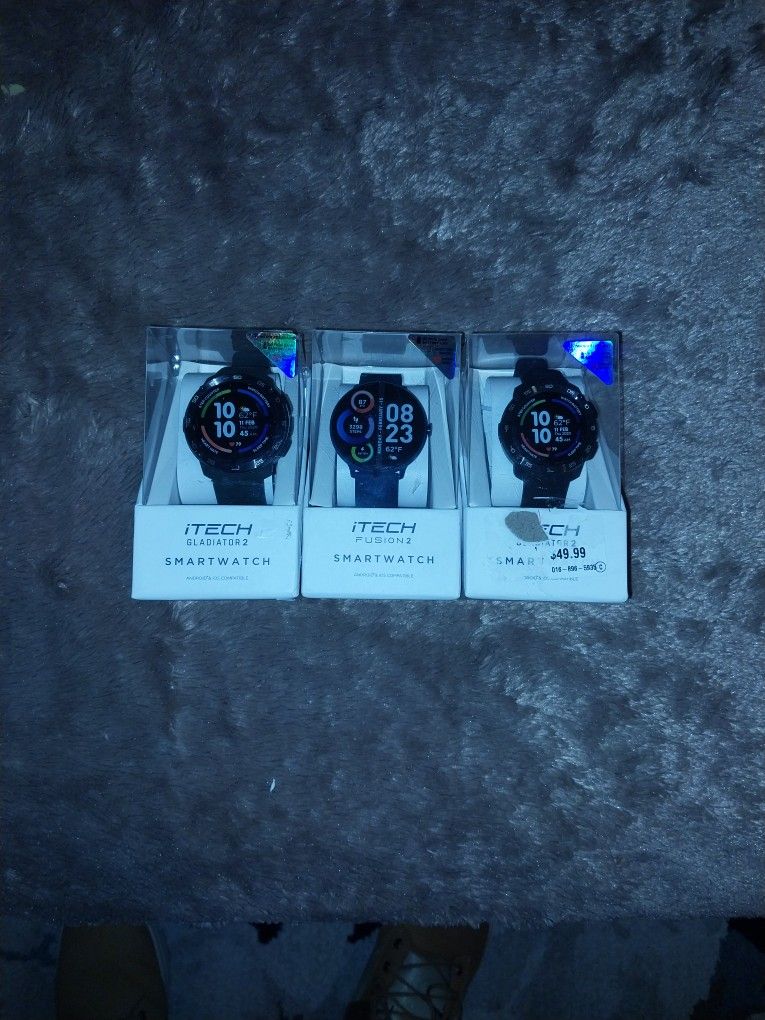 Itech Fusion 2 and Gladiator 2 Smart Watch